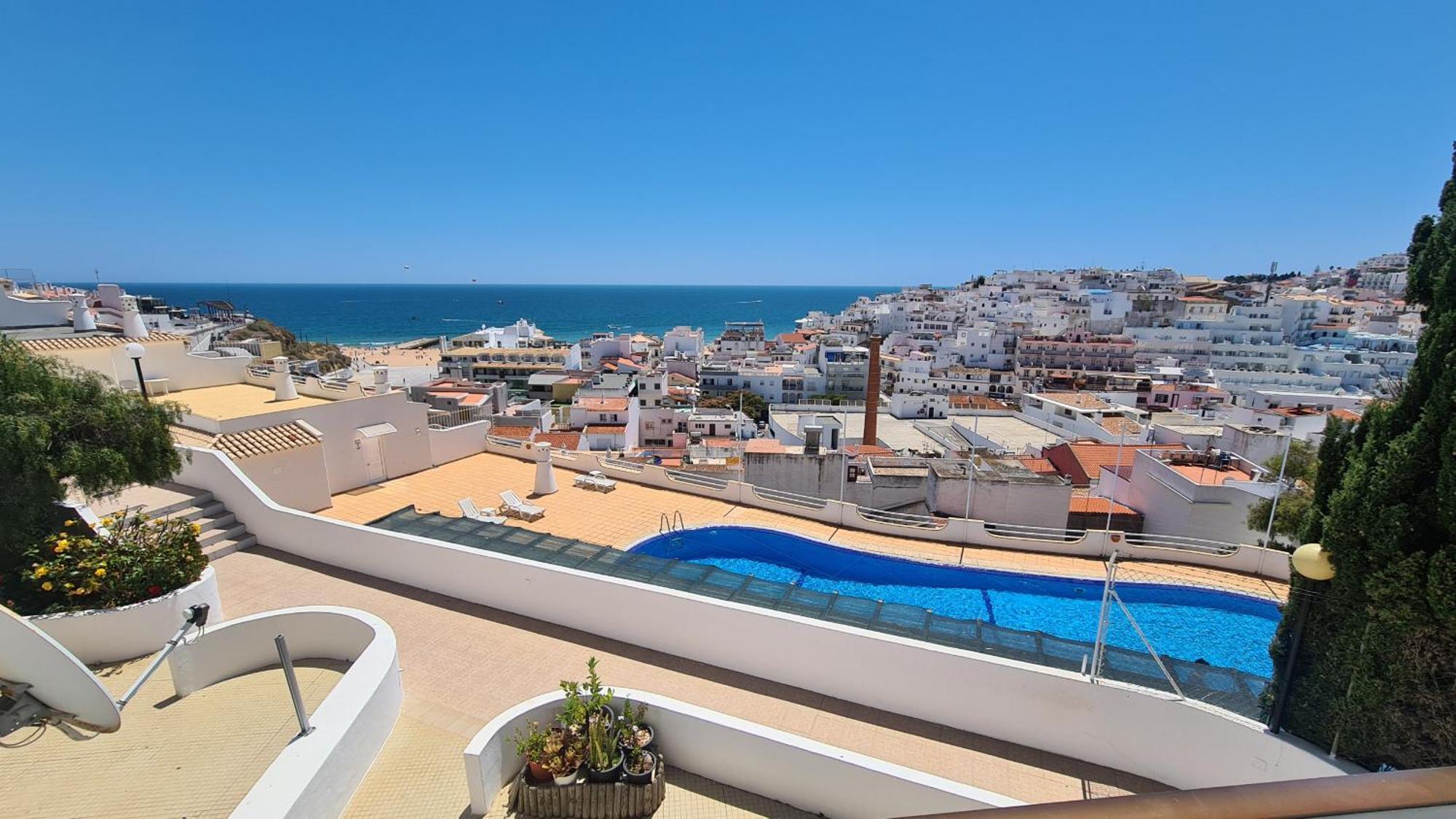 דירות Albufeira Sea View מראה חיצוני תמונה